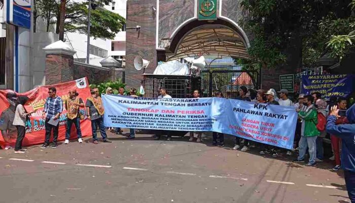 AMKTB Bersama AMPUH Indonesia Gerudug KPK dan Kejagung RI, Usut Tuntas Korupsi Gubernur Kalteng