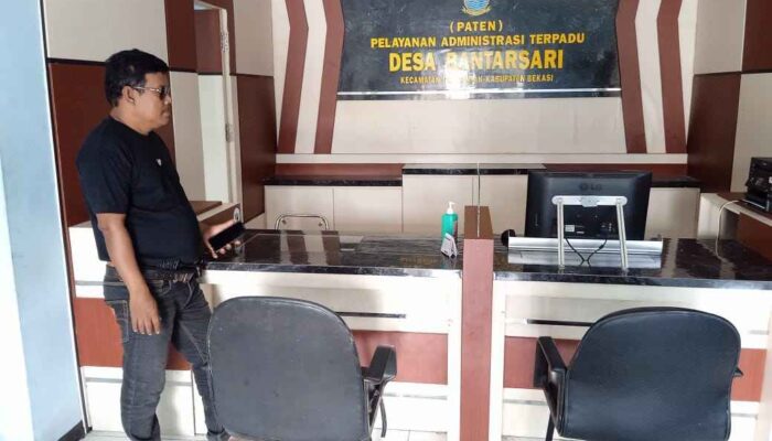 MIRIS ! KEPALA DESA BANTARSARI IKA WIKANDA SUNAT DANA BANTUAN LANGSUNG TUNAI (BLT) 