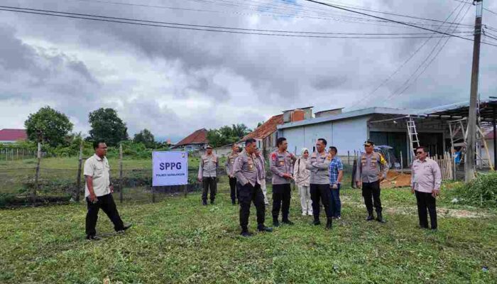 Kapolres Sarolangun Dampingi Tim Supervisi Polda Jambi Tinjau Kebun Jagung
