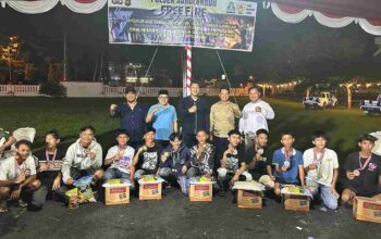 Cegah Tindakan Perilaku Kenakalan Remaja Polres Sarolangun Adakan Tournament E-Sport Bersama Komunitas Motor