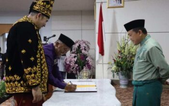 Pisah Sambut Bupati Merangin Disaksikan Gubernur Jambi