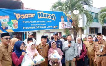 Wabup H A Khafid Gelar Pasar Murah untuk Warga Tak Mampu