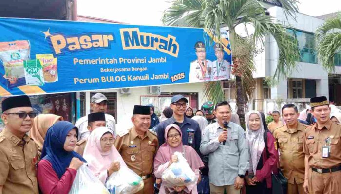Wabup H A Khafid Gelar Pasar Murah untuk Warga Tak Mampu