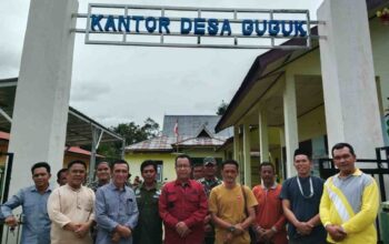 Komsos dengan Perangkat Desa agar, Silaturahmi Tetap Terjaga