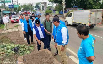 Posko Mudik DPD KNPI Kabupaten Bekasi Bentuk Kepedulian Pemuda Bagi Para Pemudik