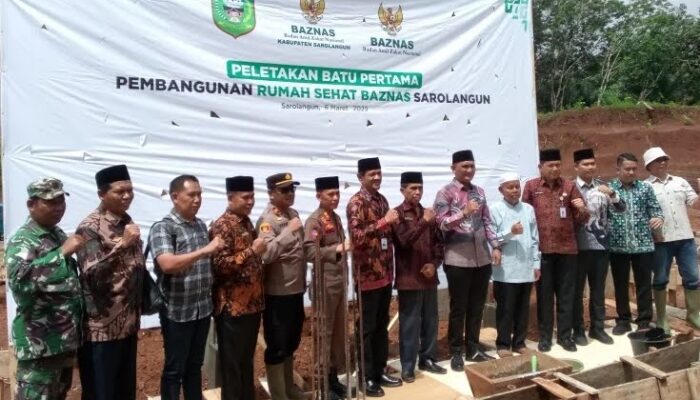 Bupati Sarolangun Hadiri Peletakan Batu Pertama Pembangunan RSB