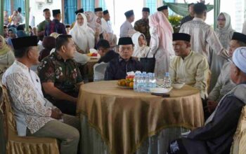 H M Syukur Siap Jaga Kekompakan Jambi Wilayah Barat, Bupati Merangin, Wabup dan Sekda Hadiri Open House Gubernur