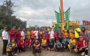 Wabup: Kami Dua Komunitas Olahraga Bertemu di Titik Sama Antara MBC dan MJC Menyatu di Tugu Pedang Bangko