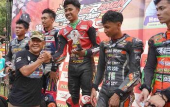 Wabup Tutup Bupati Merangin Cup Race Open 2025 Ega Sipon dari Team Alfi Racing 28 Juara Umum Open