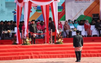 Bupati Bekasi Ajak Masyarakat Untuk Bangkit, Maju, Sejahtera Di Hari Jadi Kabupaten Bekasi ke-75