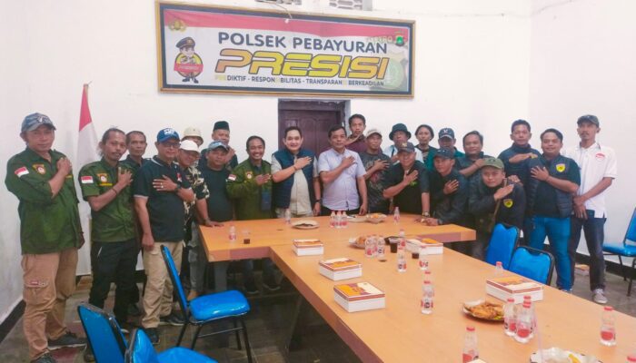 Kanit Reskrim Polsek Pebayuran Bersama Insan Pers Bangun Sinergitas
