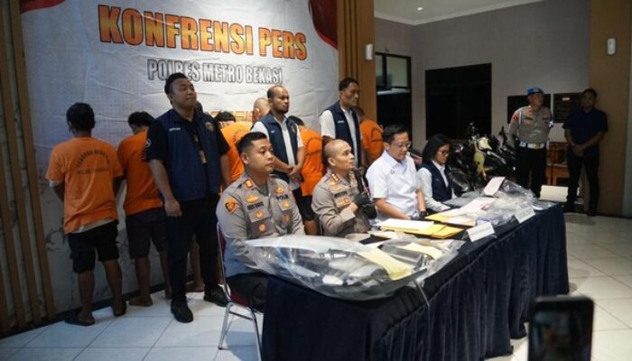 Tiga Pelaku Maling Motor di Bekasi Ditangkap, Modusnya Pakai Kunci Magnet