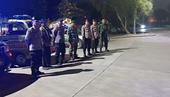 Bentuk Sinergi Dalam Menjaga Keamanan Polsek Cikarang Timur Bersama Muspika Cikarang Timur Gelar Patroli Gabungan