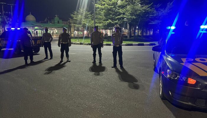 Demi Menjaga Keamanan Personil Polsek Cikarang Timur Patroli Gabungan