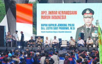 Apel Akbar Kebangsaan, Buruh -Polri Sinergi Menjaga Stabilitas Kamtibmas