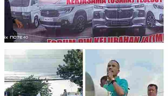 Gelar Aksi Damai Lanjutan Forum RW Jatimulya Tambun Selatan di PT Suzuki Indomobil Motor