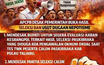 Seleksi Paskibraka Taliabu Diwarnai Isu Kotor, Peserta Turun Tuntut Keadilan