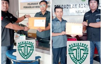 Anggota FERADI WPI Ajukan Permohonan Mediator Non Hakim di Pengadilan Negeri dan Pengadilan Agama Situbondo dan Diterima Sah.
