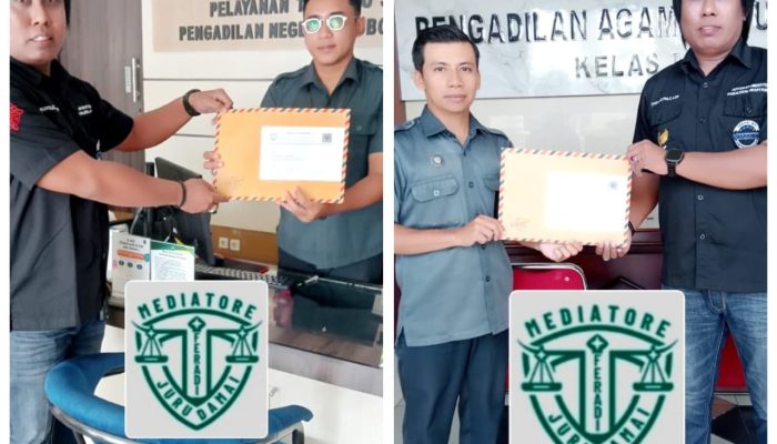 Anggota FERADI WPI Ajukan Permohonan Mediator Non Hakim di Pengadilan Negeri dan Pengadilan Agama Situbondo dan Diterima Sah.