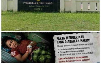Profesor Sutan Nasomal Penanggungjawab Timpas 1,Aceh Singkil Minta Tinjau Kembali Keputusan PN Atas Kasus Muliati!!!. 
