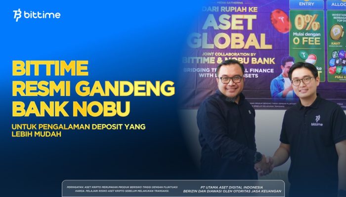 Kolaborasi Bittime dan Nobu Bank Jembatani Keuangan Tradisional Menuju Tokenisasi Aset Global