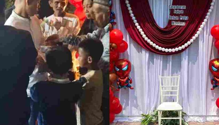 Pimpinan Redaksi HotnetNews.co.id Budi Santoso Gelar Tasyakuran Aqiqah Putra Tercinta, Rehan Putra Maulana