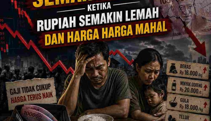 Profesor Sutan Nasomal Minta Presiden RI Rumuskan Nilai Rupiah Terhindarkan Anjlok Ditindas Dollar Melambung “Luluh lantakkan Perekonomian