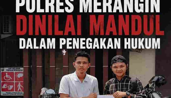 Aliansi Mahasiswa Merangin: Polres Merangin Dinilai Mandul dalam Penegakan Hukum