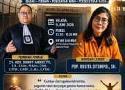 Ketua Umum Feradi Wpi Donny Andretti Kembali Layani Pelayanan Rohani Di Rutan Salemba