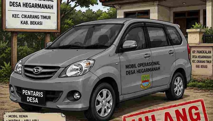 Aset Kabupaten Bekasi Dalami Kasus Hilangnya Mobil Operasional Desa Hegarmanah, Mantan Kades Akan Dipanggil