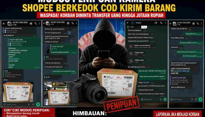 Beli Kamera di Shopee, Warga Merangin Diduga Jadi Korban Modus Penipuan Berkedok Barang Ditahan Polda