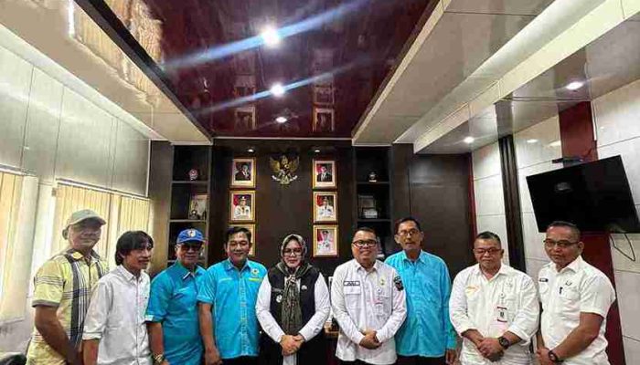 Audiensi dengan Plt. Bupati, KNPI Muara Enim Siap Perkuat Sinergi Bangun Daerah