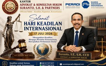 Suranto SH Partners Peringati Hari Keadilan Internasional 2026