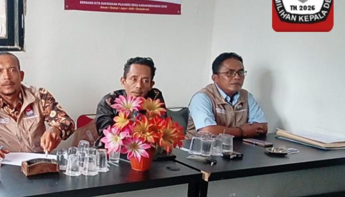 Panitia Pilkades Karang Bahagia Buka Pendaftaran Sesuai Surat Edaran NOMOR : 100.3.4.2/SE-97/DPMD