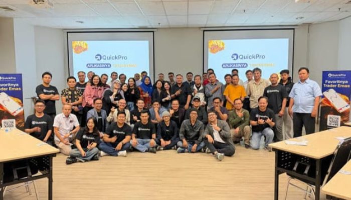 QuickPro Gelar Meet Up Bandung 2026, Dorong Trader Emas Lebih Mandiri Lewat Edukasi
