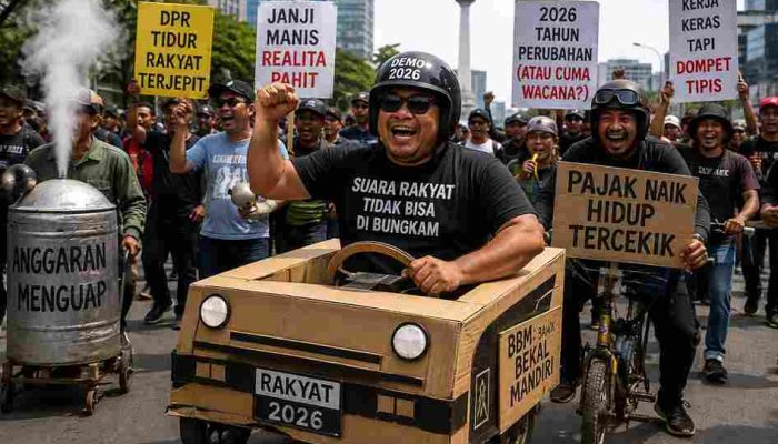 Prof DR Sutan Nasomal : Tidak Perlu Takut Dengan Aksi Demo Besar Disinilah Ruang Komunikasi Rakyat & Pemerintah Semakin Sehat Terbentuk