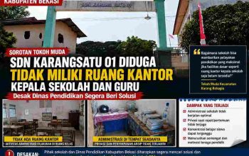 Jaelani Soroti Minimnya Fasilitas SDN Karangsatu 01, Desak Dinas Pendidikan Segera Bangun Ruang Kantor Kepala Sekolah