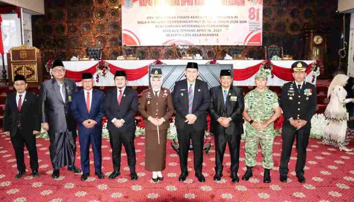 Kapolres Merangin Saksikan Pidato Kenegaraan Presiden RI HUT Ke-81 Kemerdekaan, Tegaskan Dukung Penuh Program Strategis Pemerintah