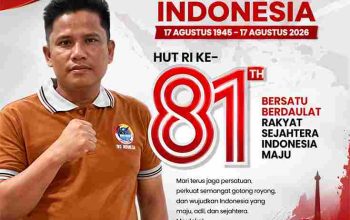 Ketua DPD IWO INDONESIA Siefronhadi: HUT RI ke-81 Momentum Perkuat Persatuan dan Profesionalisme Wartawan