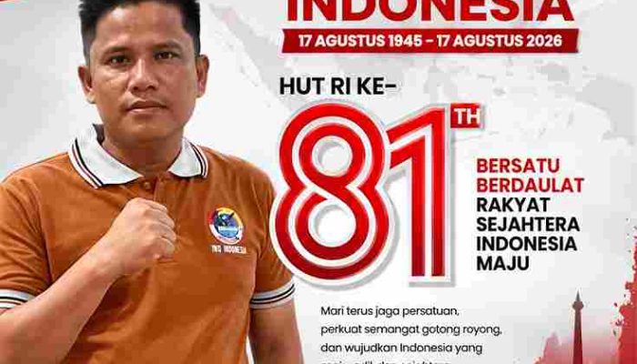 Ketua DPD IWO INDONESIA Siefronhadi: HUT RI ke-81 Momentum Perkuat Persatuan dan Profesionalisme Wartawan