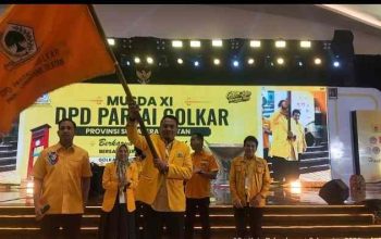 Sah, Andie Dinialdie, S.E., M.M. Nahkodai DPD Partai Golkar Sumatera Selatan Periode 2025–2030