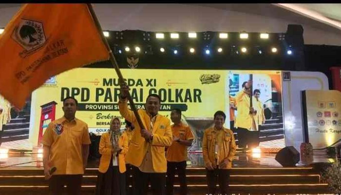Sah, Andie Dinialdie, S.E., M.M. Nahkodai DPD Partai Golkar Sumatera Selatan Periode 2025–2030