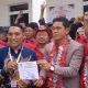 Lautan Pendukung Mengawal Pendaftaran Calon Kades Sumardi Desa Karangmukti
