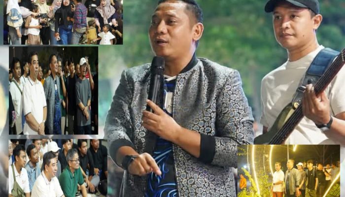 Malam Minggu Perdana Taman Sehati Semarak, Plt. Bupati Bekasi Hadir Bersama Masyarakat