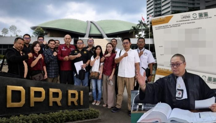Surat FERADI WPI Diterima DPR RI, Tim Advokasi Uun Minta Ruang Audiensi & Pengawasan. Ketum FERADI WPI Adv.Donny Andretti Kawal Langsung Perkara ini