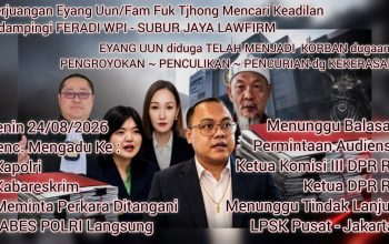 Penanganan Perkara Uun/Fam Fuk Tjhong di Polda Banten diduga Janggal, Uun akan Mengadu ke Kapolri & Kabareskrim