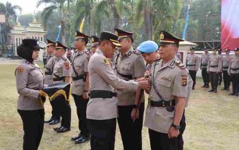 Kapolres Merangin Pimpin Sertijab Tiga Pejabat, Tekankan Profesionalisme dan Pelayanan Humanis