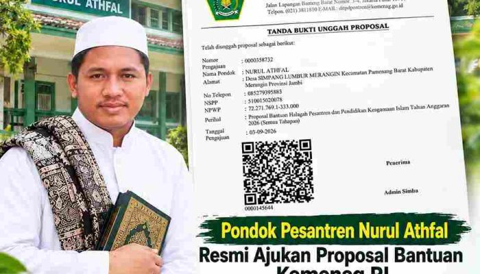 Pondok Pesantren Nurul Athfal Resmi Ajukan Bantuan Kemenag RI, Buya Maawiyah Ajak Umat Bersama Bangun Generasi Qur’ani