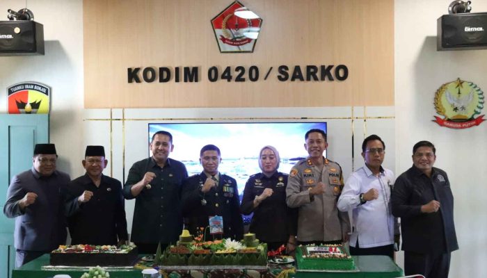 Kapolres Merangin Hadiri Syukuran HUT ke-81 TNI, Sinergitas TNI-Polri dan Forkopimda Terus Diperkuat