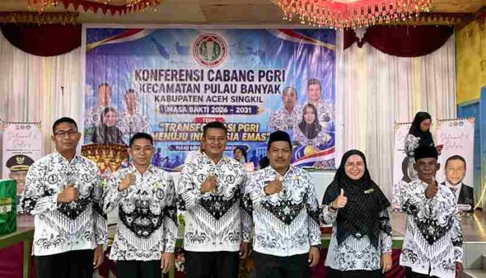 Profesor Dr Sutan Nasomal SH MH Harapkan ,KONFERENSI XXIII PGRI CABANG PULAU BANYAK TAHUN 2026: PERKUAT SOLIDARITAS GURU, WUJUDKAN TRANSFORMASI PENDIDIKAN MENUJU INDONESIA EMAS